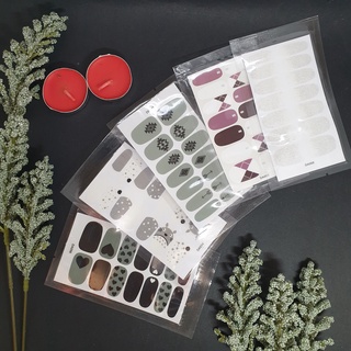 Set 14 sticker dán móng, nhãn dán móng dễ thương 💖💖💖