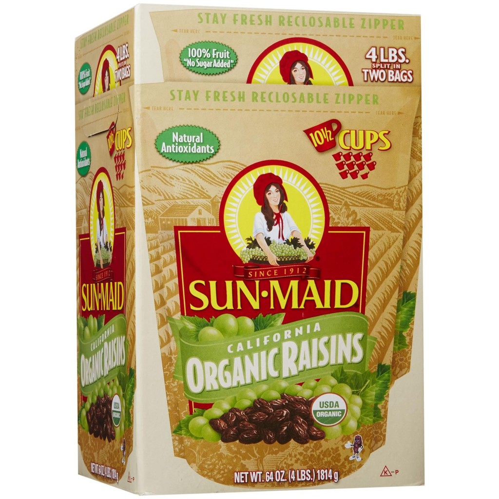 Nho khô hữu cơ Sunmaid