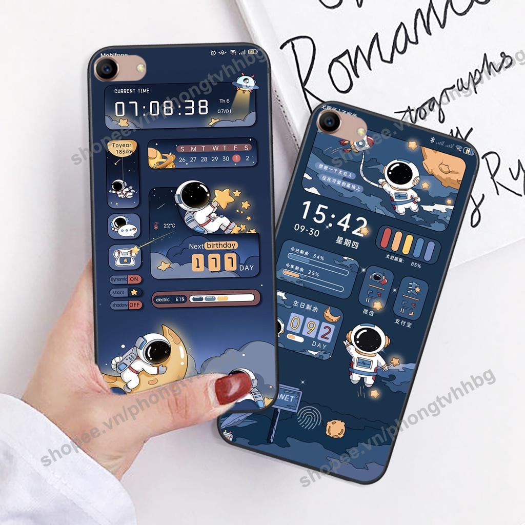 Ốp lưng Oppo A39 / A57 / A59(F1s) / A71 /A83 phi hành gia hoạt hình 3D cute giá rẻ