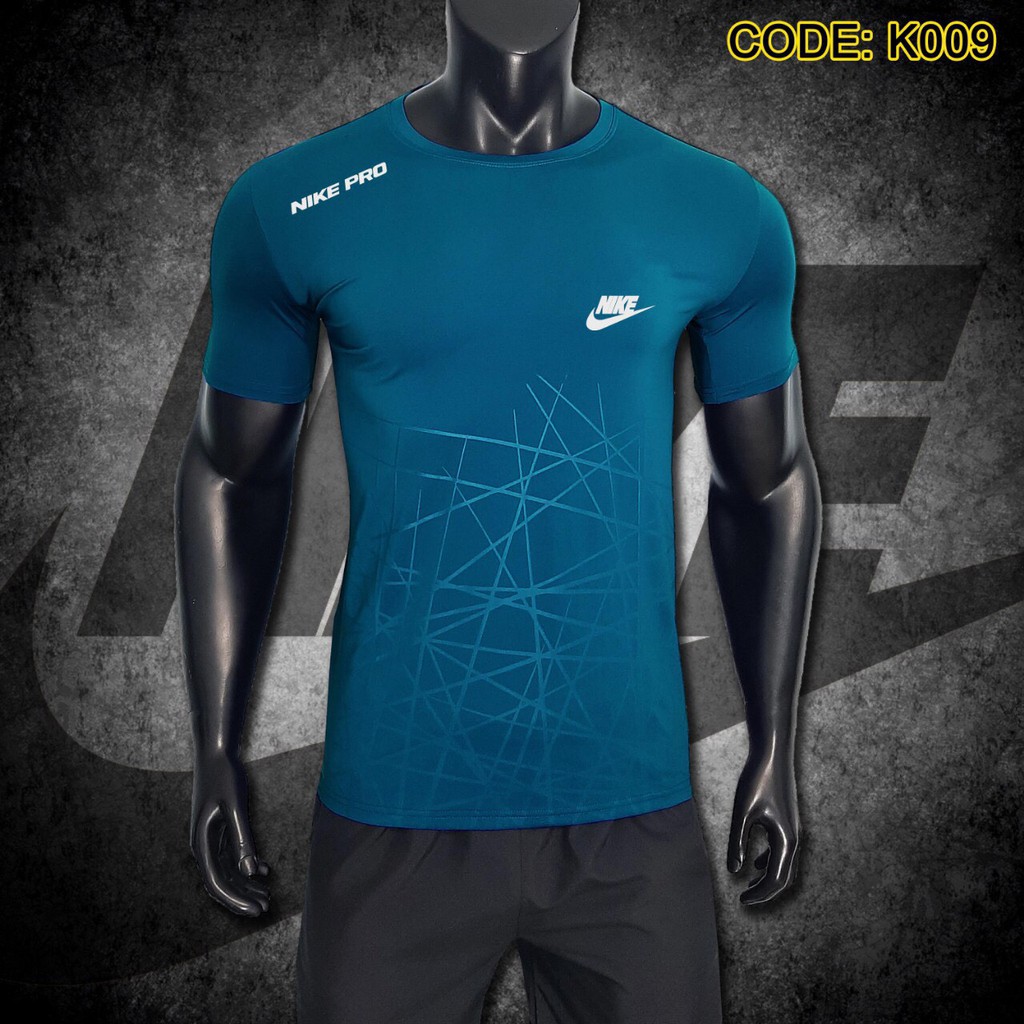 Áo thun nam, Áo ngắn tay không cổ (Thun lạnh) form chuẩn size M-2XL K009, 6 màu: Đen, Xanh đen, Xanh bích, Xanh cổ vịt