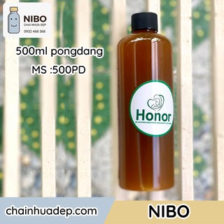 [Chai nhựa 500ml] 20 chai pet 500ml đựng mật ong | MS: 500PD