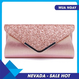 [GIảm GIÁ] Clutch Cầm tay dự tiệc kiểu dáng hàn quốc sang trọng đẳng cấp giá tốt NEDA8409