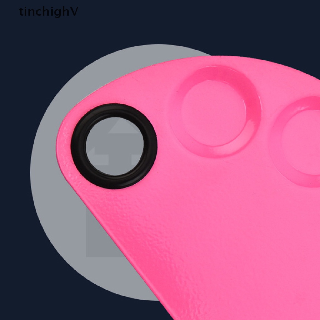 Set 2 Bảng Đựng Màu Vẽ Móng Bằng Thép Không Gỉ