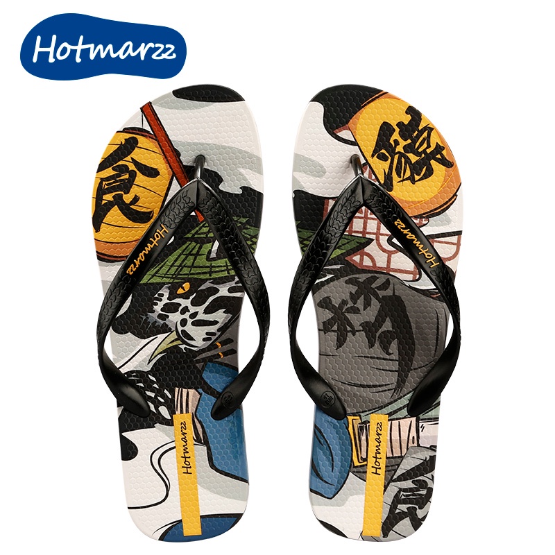 Hotmarzz Dép Xỏ Ngón Nam Trong Nhà/Ngoài Trời/Không Trơn Trượt HM0872