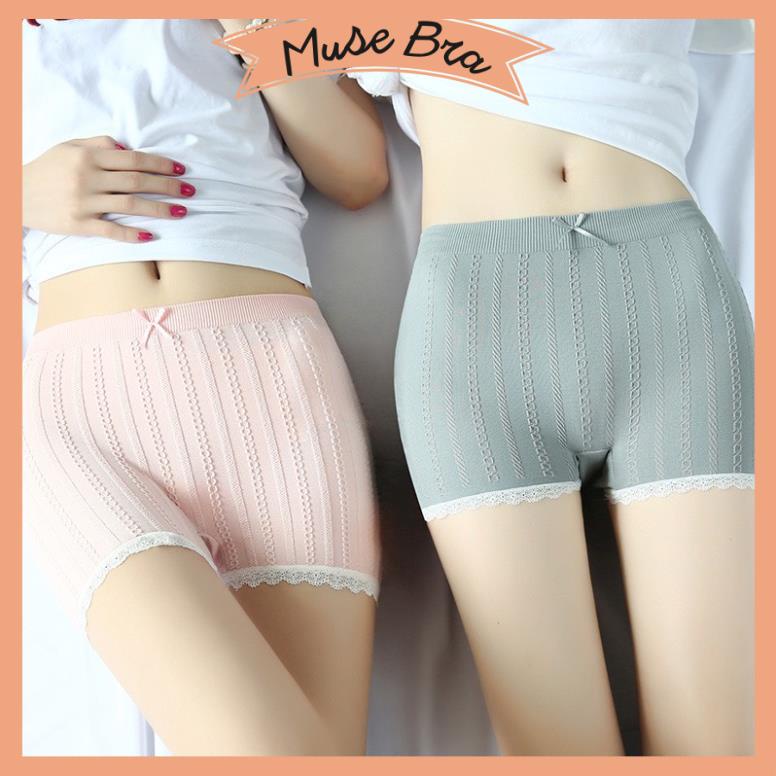 [Giá sỉ] Quần Đùi Nữ Mặc Váy Co Giãn Túi Zip Xuất Nhật 398