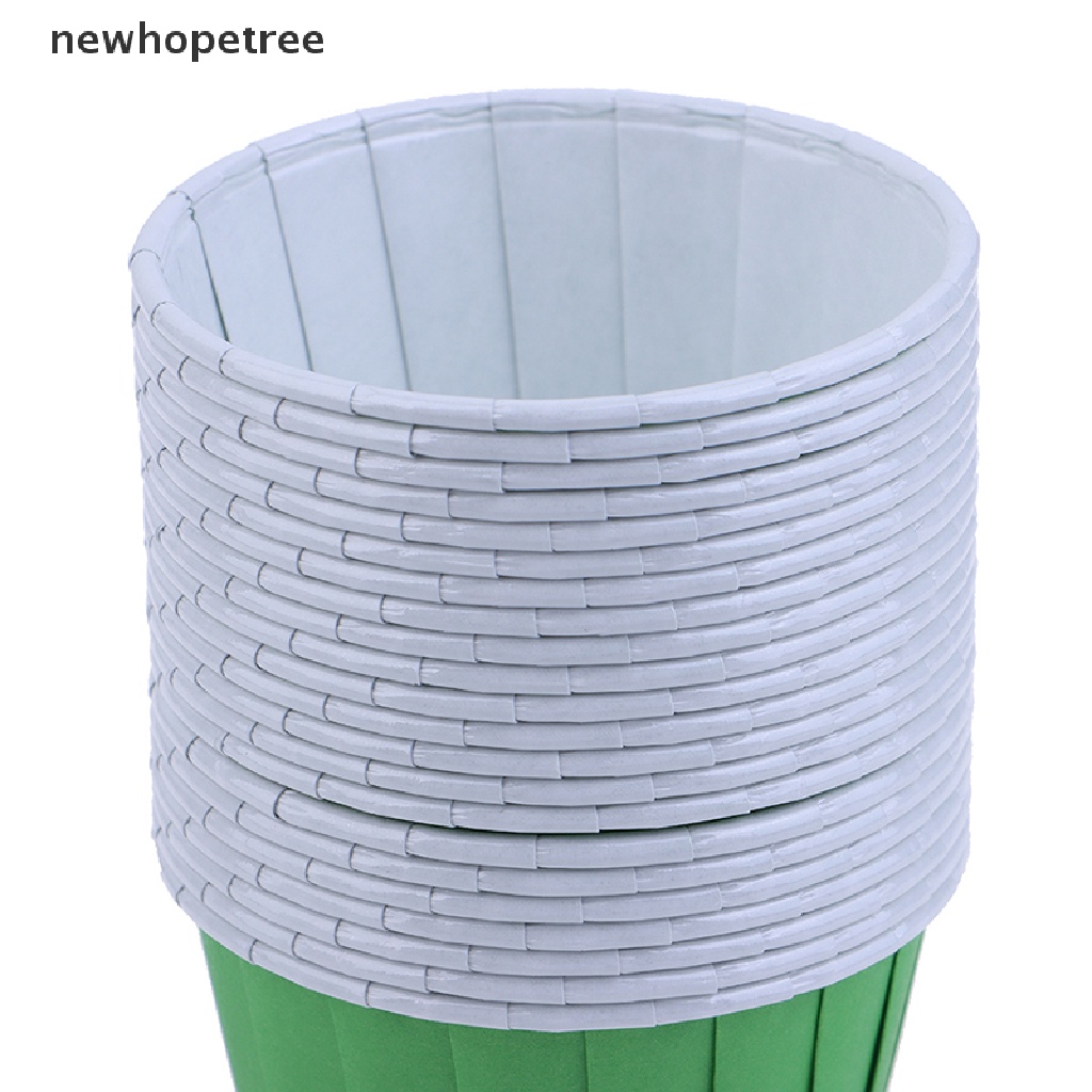 newhopetree 50 Pcs Muffin Cupcake Liner Cake Wrappers Baking Cup Tray Case Pastry Tools OIK
