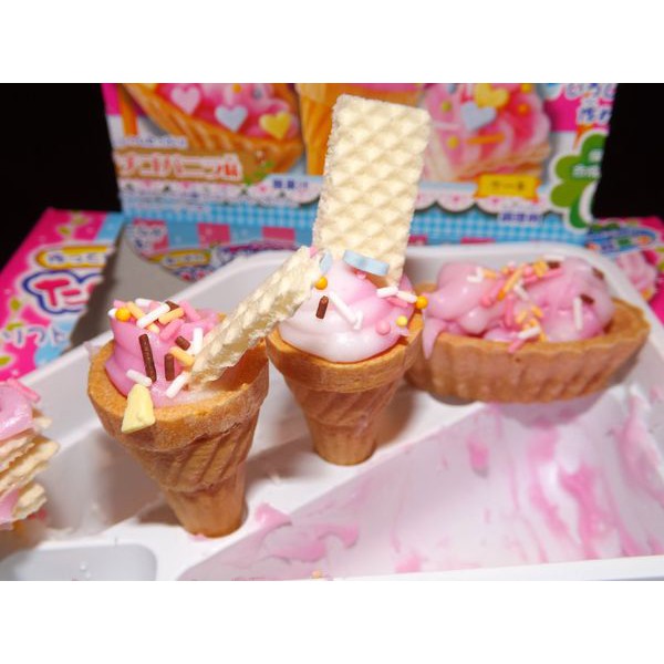 Popin Cookin làm kem Icecream - Bánh kẹo giáo dục Nhật Bản