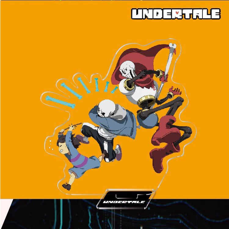 Standee IN HÌNH Undertale tượng acrylic game anime mica chibi trang trí trưng bày