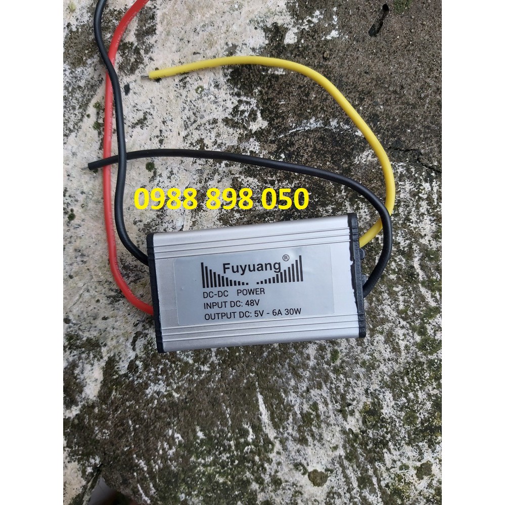 thiết bị chuyển điện 48vdc sang 5vdc 6a