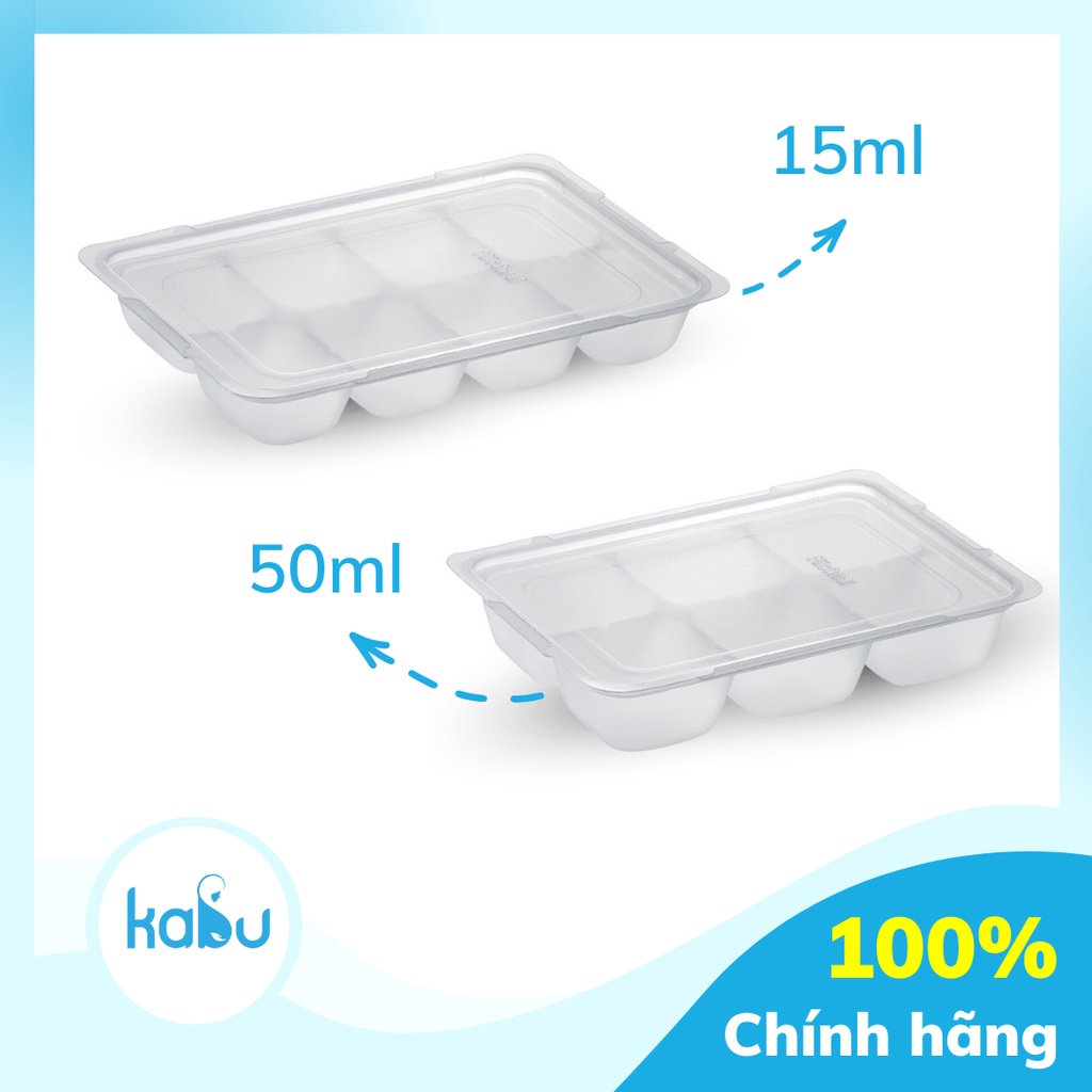 KABU - Khay Trữ Đông Đồ Ăn Dặm Cho Bé Richell Nhật Bản