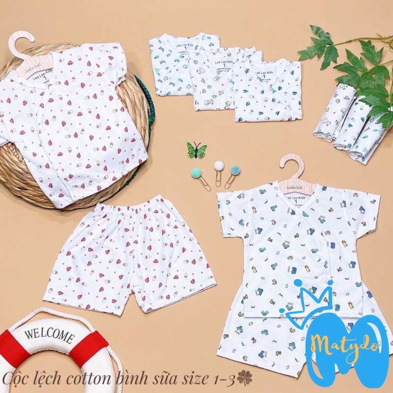 Quần áo sơ sinh MATYDO bé trai bé gái mùa hè thu đông giá rẻ đồ mới sinh cho bé BS dài tay