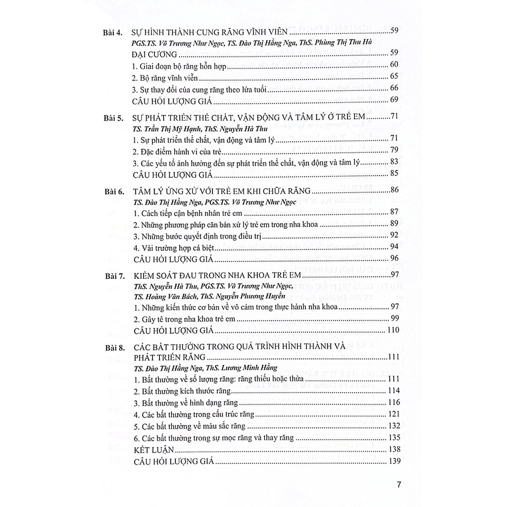 Sách - Răng Trẻ Em( Dùng Cho Sinh Viên Răng Hàm Mặt)
