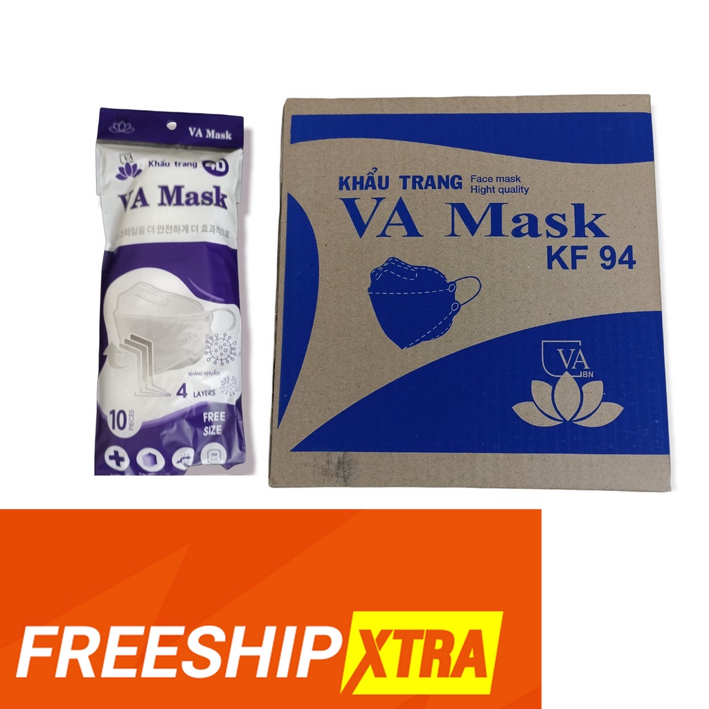 [MUA 300K ĐỂ DÙNG FREESHIP EXTRA CHO RẺ] Khẩu trang KF94