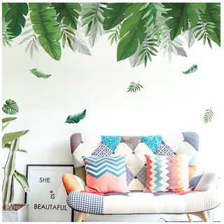 Decal lá xanh 2- XL8361- thaomivi