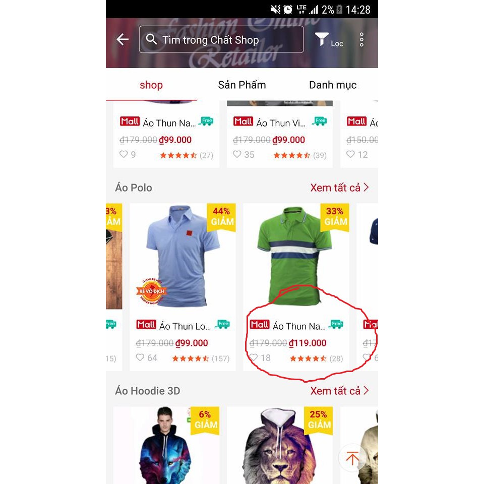 Áo thun nam 3 sọc DRY CỔ BẺ VNXK | BigBuy360 - bigbuy360.vn