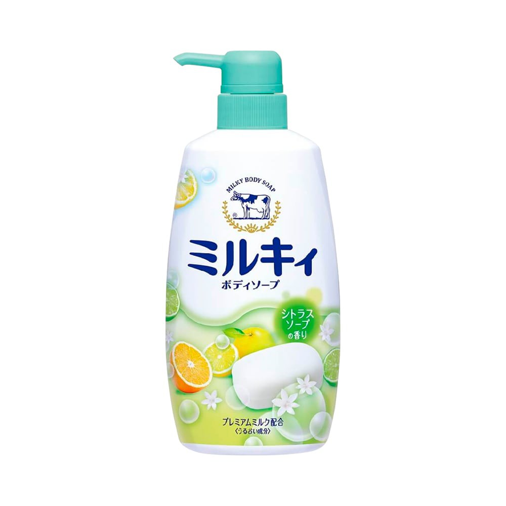 Sữa tắm Bò tươi Gyunyu Milky Body Soap 550ml Hàng Nhật Chính Hãng