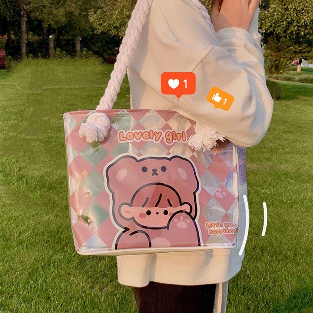 Túi Đựng Đồ Đi Biển Trong Suốt Chống Nước Sức Chứa Lớn MIHAN1