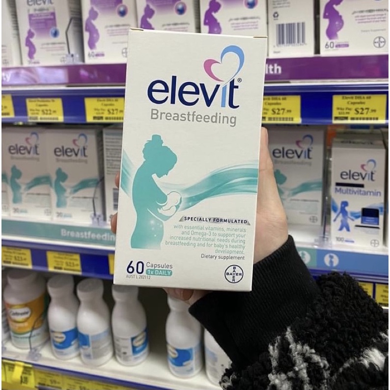 ELEVIT SAU SINH 60V _ ĐỦ BILL