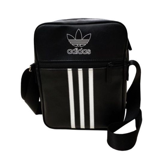 (Hàng xuất xịn) Túi đeo chéo Adidas cỡ lớn đựng Ipad, máy tính bảng/LOCK UP PREMIUM CROSSOVER BAG BLACK