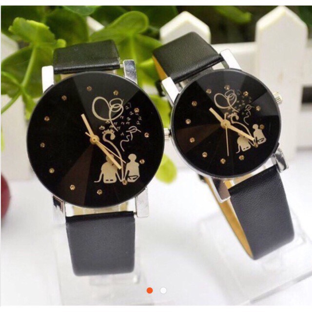 DH147 [GIÁ SỈ] ĐỒNG HỒ CẶP ĐÔI NAM NỮ DÂY DA THẠCH ANH TÌNH NHÂN SIÊU HOT | BigBuy360 - bigbuy360.vn