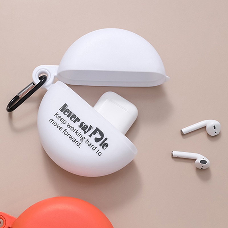 Hộp Đựng Tai Nghe Hình Tròn Chống Bụi Có Khóa Bấm