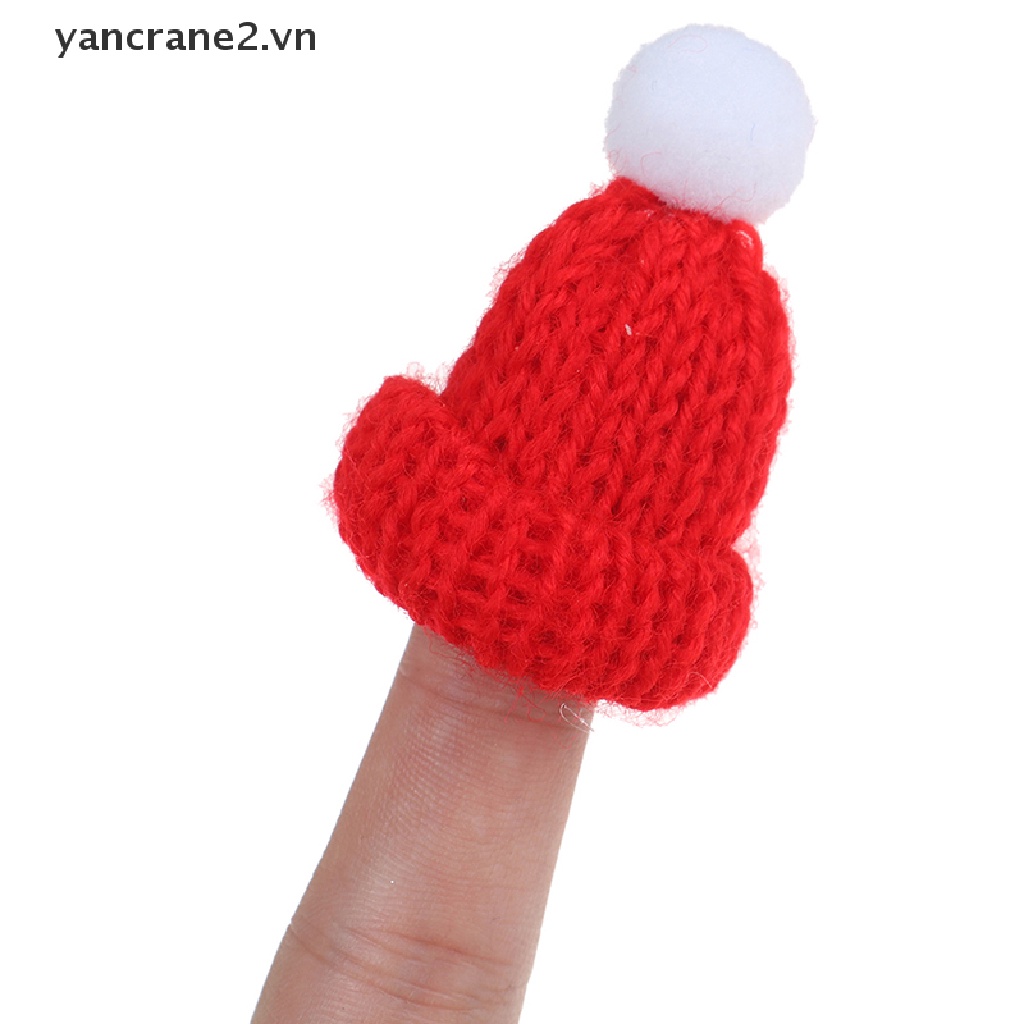 Set Nón + Khăn Choàng Giáng Sinh Thu Nhỏ 1 / 6 1 / 12 Trang Trí Nhà Búp Bê {yancrane2.vn}