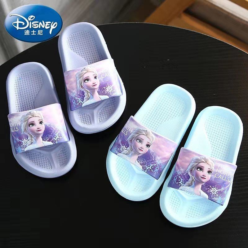 ♛Dép Đi Trong Nhà Chống Trượt Họa Tiết Công Chúa Disney Thời Trang Mùa Hè Cho Mẹ Và Bé