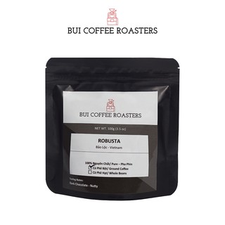 Cà Phê Phin Robusta 100g (Túi Giới Thiệu Bột Hoặc Hạt)