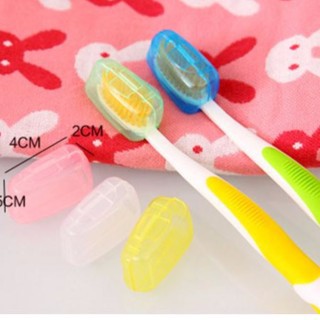 Hộp bọc đầu bàn chải đánh răng lông mềm cứng đựng để du lịch