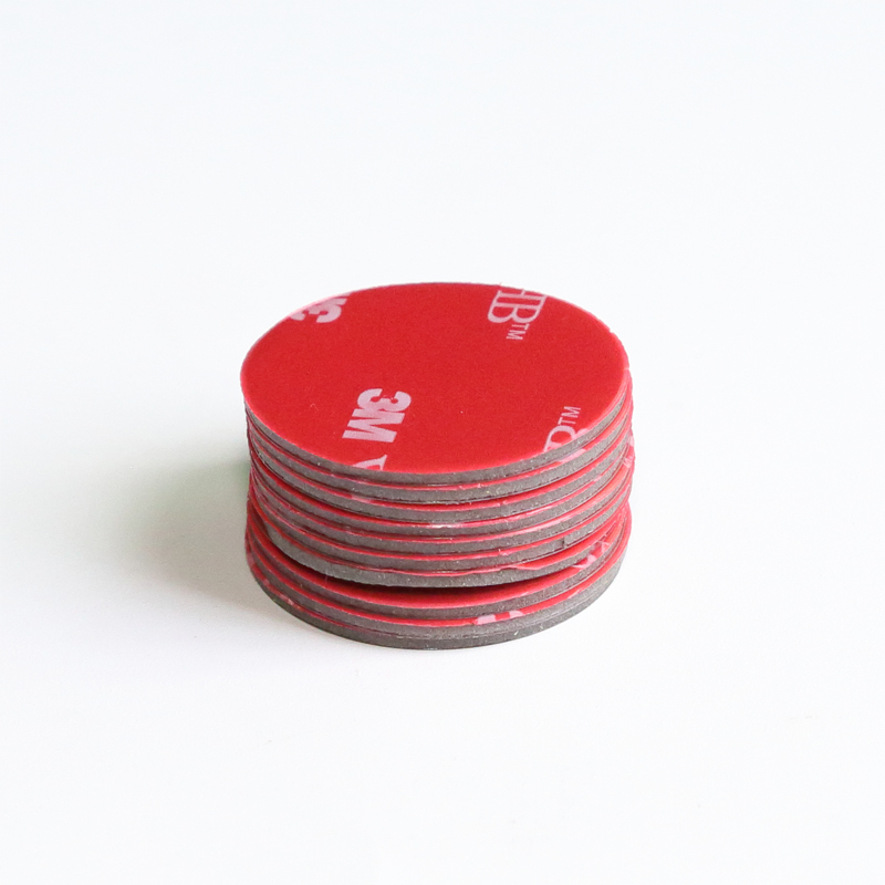 Bộ 10 Băng Keo Xốp Hai Mặt Hình Tròn 25mm 3M VHB Mạnh Trang Trí Nội Thất Xe Hơi