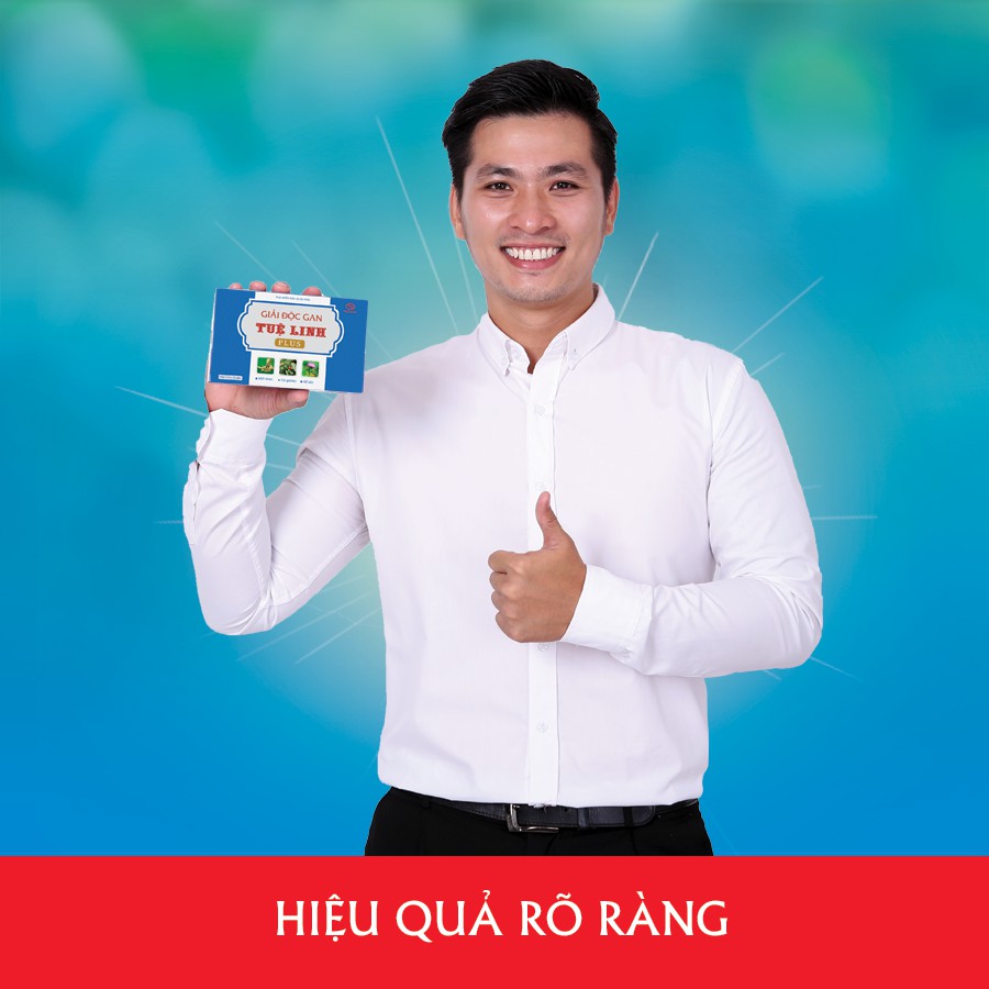 Giải Độc Gan Tuệ Linh Plus - Giải độc bia rượu chỉ sau 1 giờ