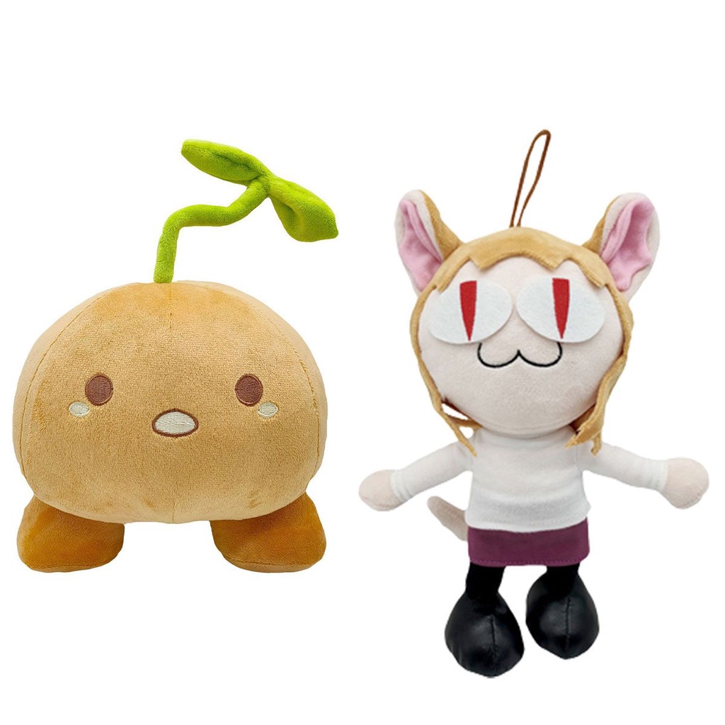 Cute Neco Arc Cartoon Plush Toy Friday Night Funkin Sprout Mole Doll Cute Princess Cat Soft Stuffed Doll Kids Birthday Gift