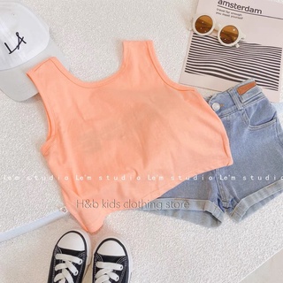 Bộ NOPE crop bé gái