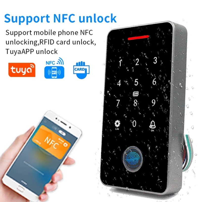 Bộ Điều Khiển Hệ Thống Khóa Cửa Bluetooth 13.56Mhz Rfid Chống Thấm Nước
