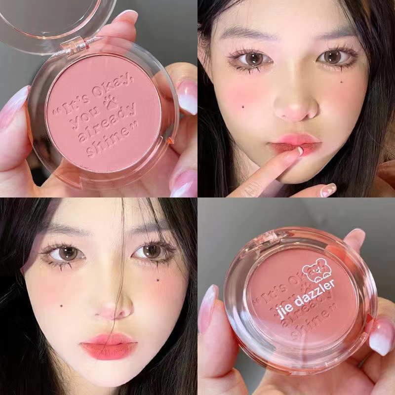 Phấn má hồng Jie DAZZLER tông màu ấm tự nhiên | BigBuy360 - bigbuy360.vn