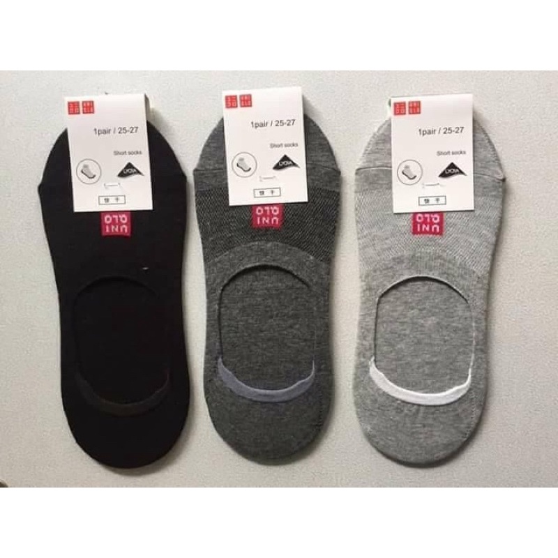 Tất  Hài UNI , Vớ Nam Nữ cotton Co Giãn Kháng Khuẩn