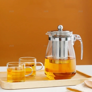 Bộ ấm trà thủy tinh chịu nhiệt tốt tiện dụng