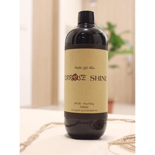 Gội đầu bồ kết hoa hồng organic karose