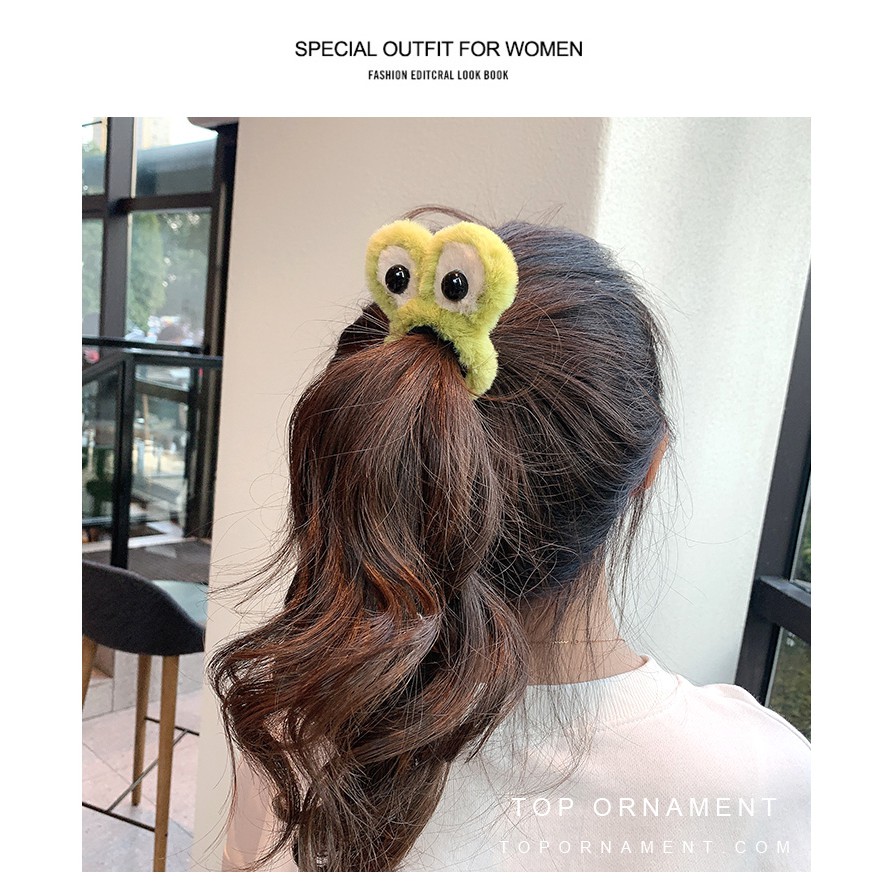Dây Buộc Tóc Scrunchies Vải Cute Cho Bé Dây Cột Tóc Nơ Hàn Quốc Nữ Đơn Giản - PK50