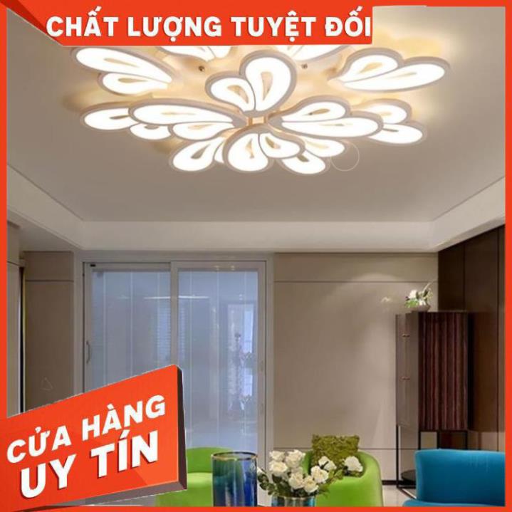 ĐÈN CHÙM ỐP TRẦN G18, 💡3 chế độ sáng, điều khiển từ xa thông minh tiện dụng💡 🍀BH: 12 tháng, giá tốt