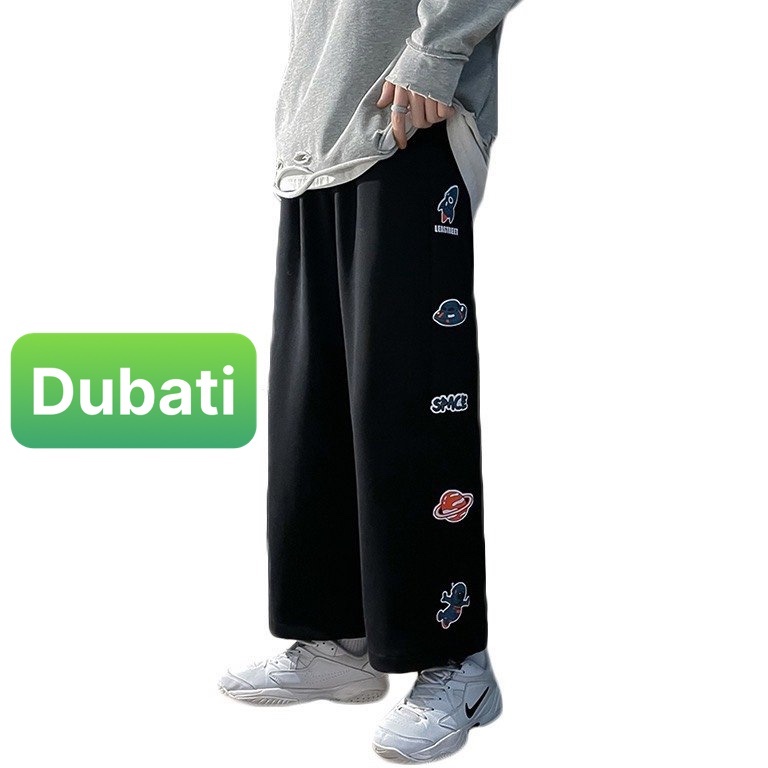 QUẦN JOGGER THỂ THAO NAM NỮ ỐNG BO HỌA TIẾT SPACE PHONG CÁCH HOT TREND 2022- DUBATI FASHION