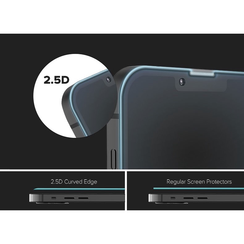 Miếng Dán Kính Cường Lực JCPAL Preserver 2.5D Dành Cho iPhone 13 Mini/ 13/ 13 Pro/ 13 Pro Max - Hàng Chính Hãng