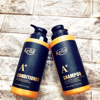 COMBO DẦU GỘI XẢ KELLA A+ 500 ml