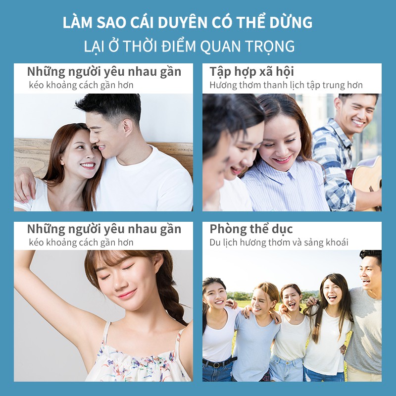 Chai Lăn Baimiss Khử Mùi 30ml 5 Loại Tùy Chọn Chống Mồ Hôi Vùng Dưới Cánh Tay