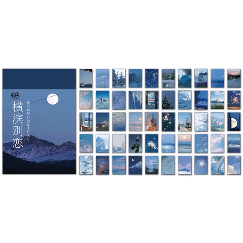 Set 50 Tấm Thẻ Giấy Làm Album Thủ Công DIY Dành Cho Trẻ Em Và Người Lớn