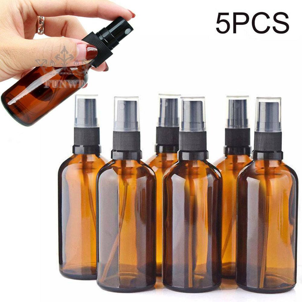 (Hàng Mới Về) Set 5 / 10 Chai Rỗng Dạng Xịt Đựng Mỹ Phẩm Chất Lượng Cao