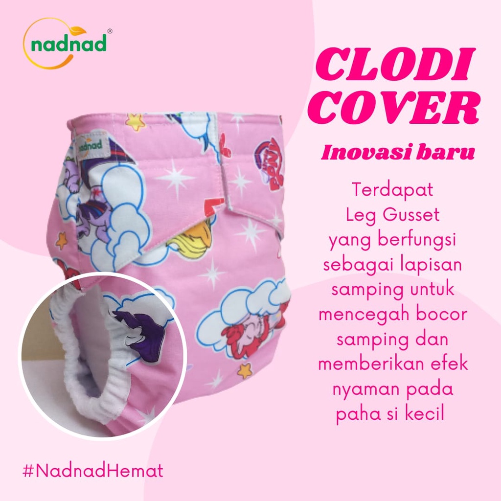 Clodi Nad Nad Tã Quần Lót Tự Dính Bằng Vải Dành Cho Trẻ Sơ Sinh