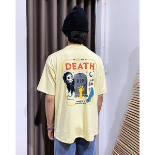 Áo Thun in DEATH hình thật unisex