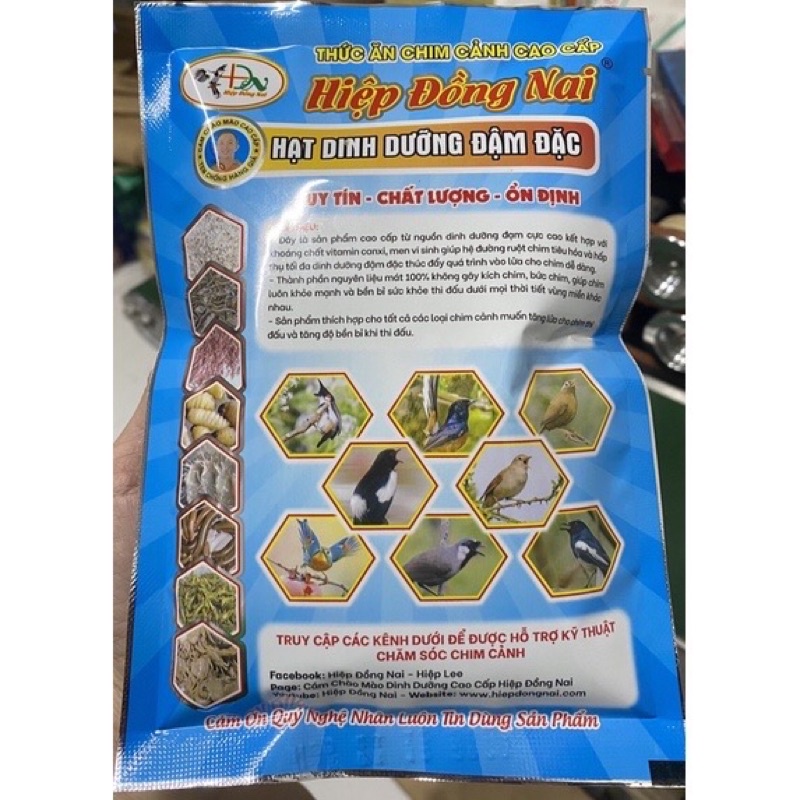 Hạt Dinh Dưỡng Đậm Đặc Hiệp Đồng Nai 200gr - Căng Lửa, Thi Đấu Bền Lâu