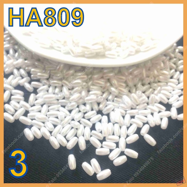 50 GRAM CƯỜM HẠT GẠO - TRẮNG - HA809